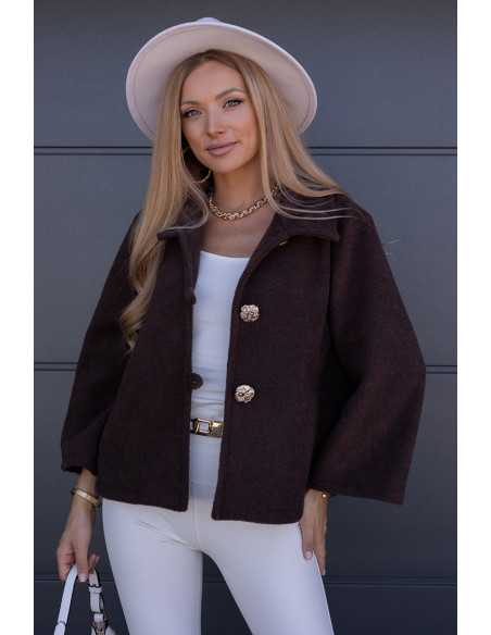 Kurtka Nida Brązowa