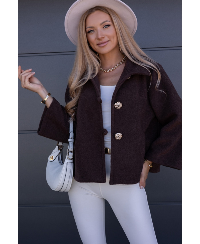 Kurtka Nida Brązowa