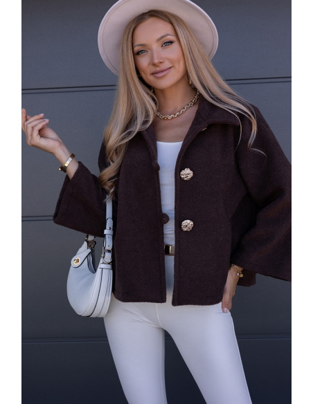 Kurtka Nida Brązowa