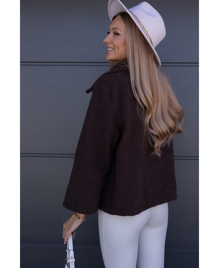 Kurtka Nida Brązowa