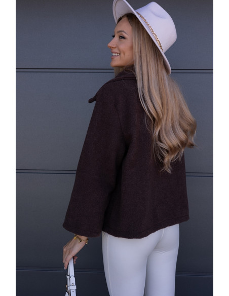 Kurtka Nida Brązowa