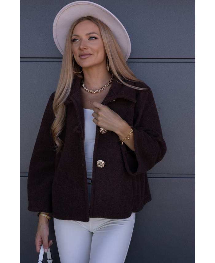 Kurtka Nida Brązowa