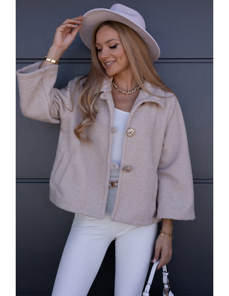 Kurtka Nida Beżowa