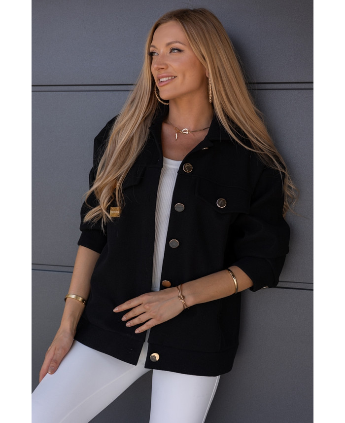 Kurtka Koszulowa Monte Czarna