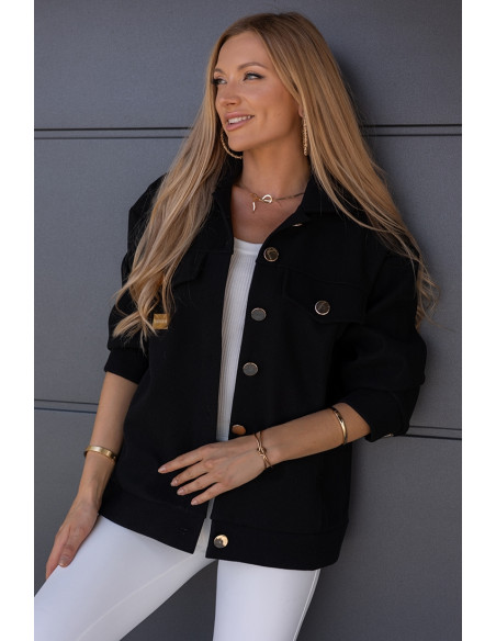 Kurtka Koszulowa Monte Czarna