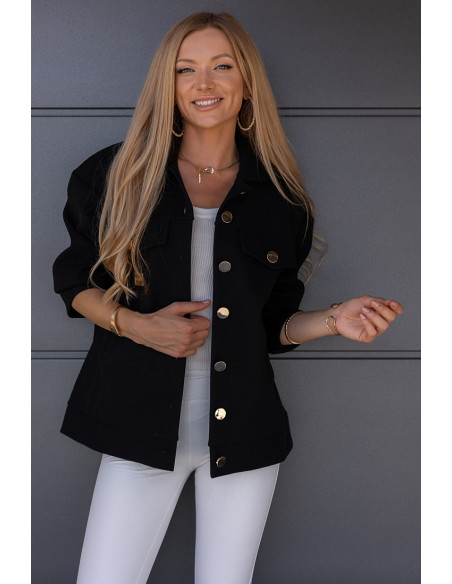 Kurtka Koszulowa Monte Czarna