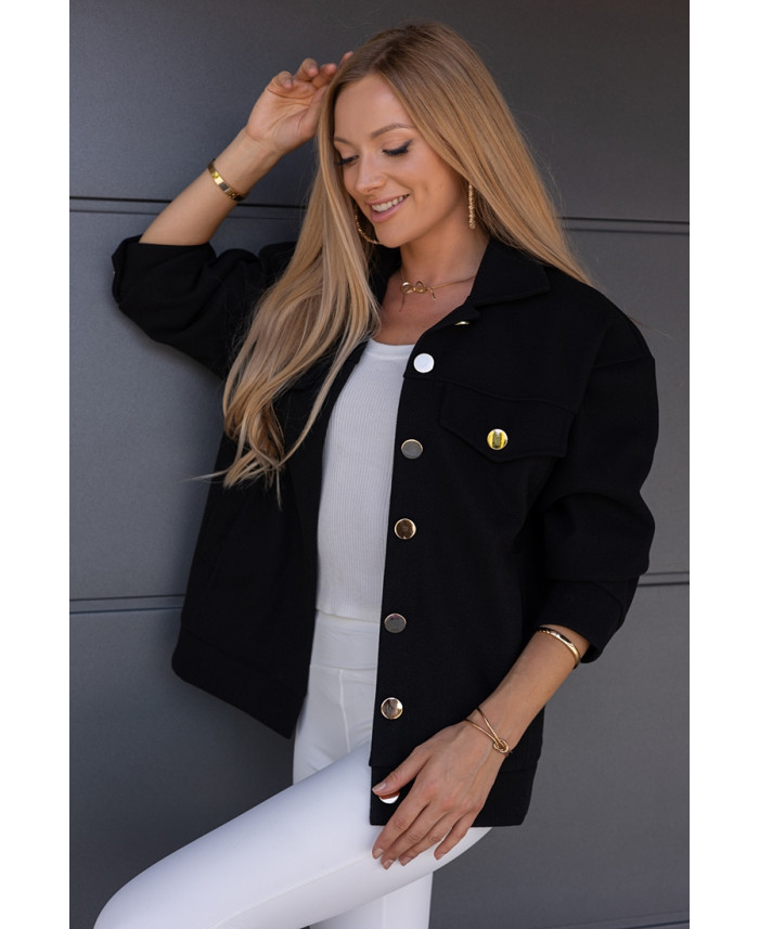 Kurtka Koszulowa Monte Czarna