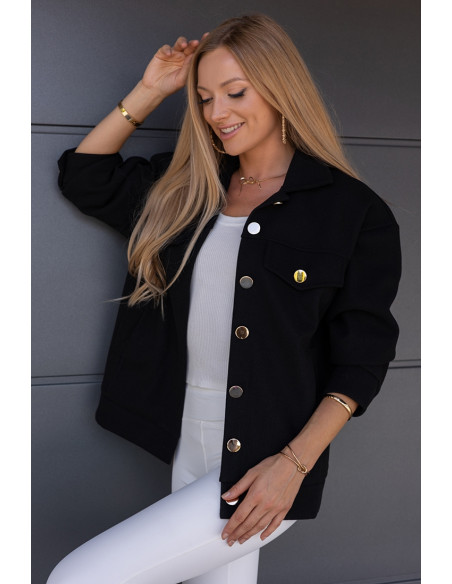 Kurtka Koszulowa Monte Czarna