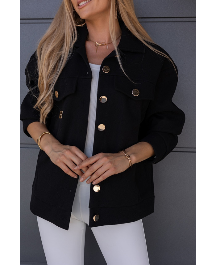 Kurtka Koszulowa Monte Czarna