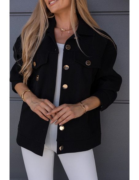 Kurtka Koszulowa Monte Czarna