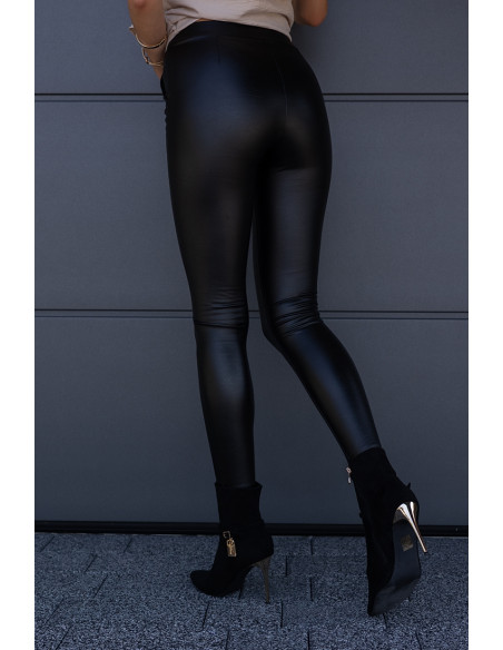 Spodnie Woskowane Rick Czarne