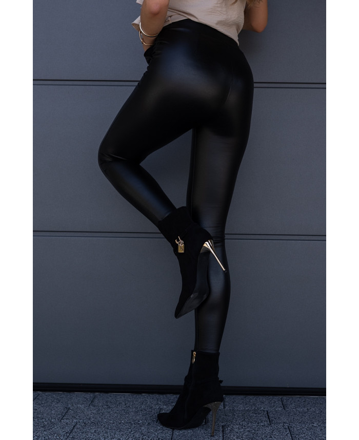 Spodnie Woskowane Rick Czarne