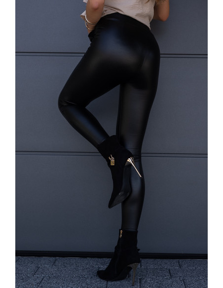 Spodnie Woskowane Rick Czarne