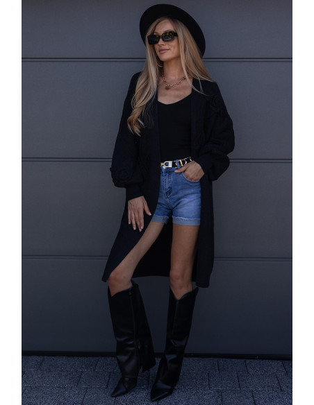 Sweter Kardigan Rosess Czarny