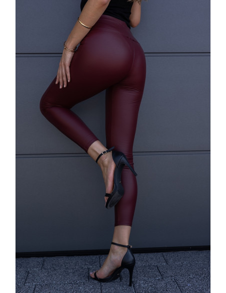 Leginsy Eko Skay Burgund