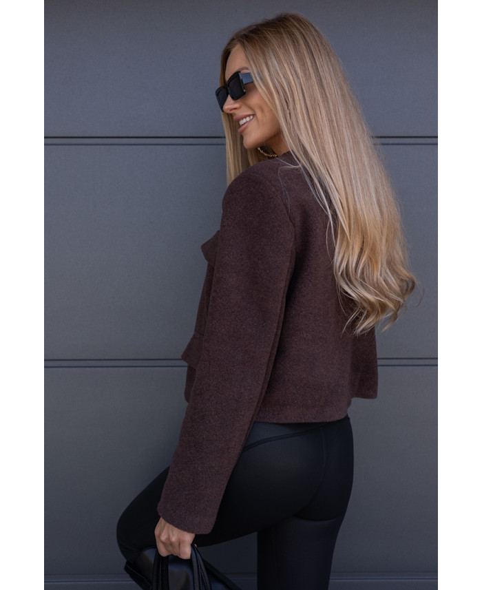 Kurtka More Mia Brązowa