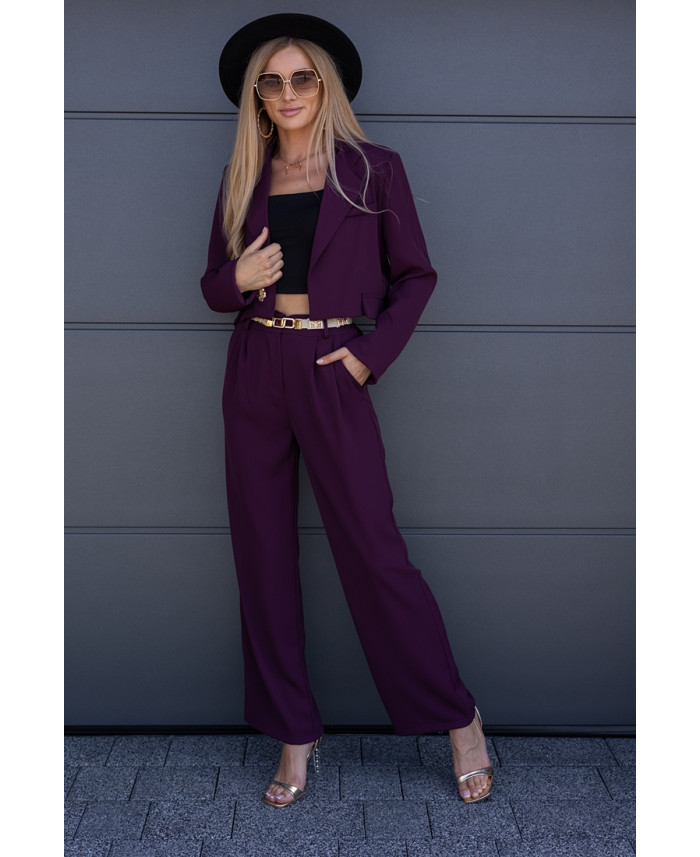 Komplet Need Bordowy