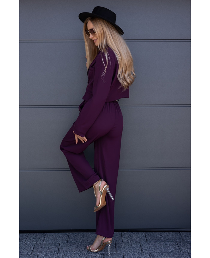 Komplet Need Bordowy