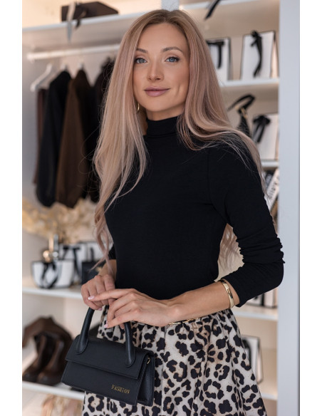 Bluzka z Golfem Classic Czarna