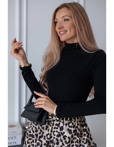 Bluzka z Golfem Classic Czarna