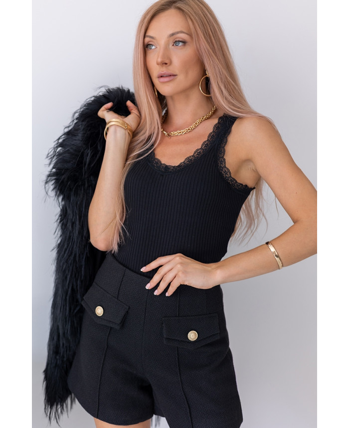 Bluzka Top Sell Czarna