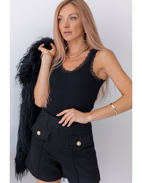 Bluzka Top Sell Czarna