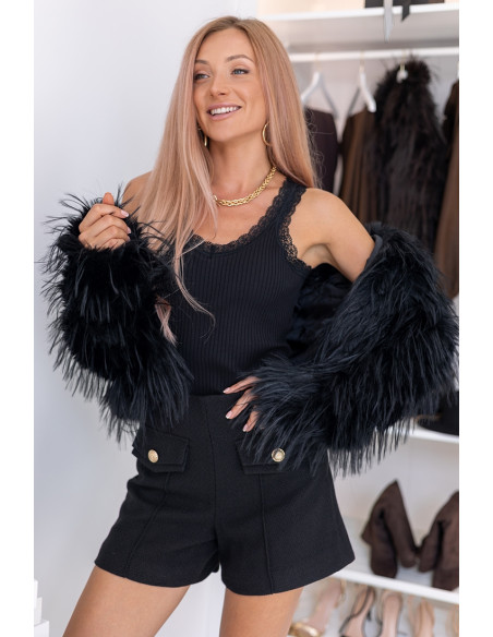 Bluzka Top Sell Czarna