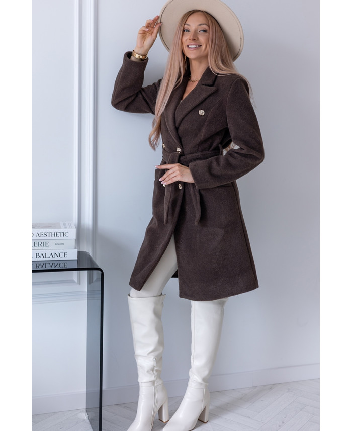 Płaszcz Lovely Brązowy