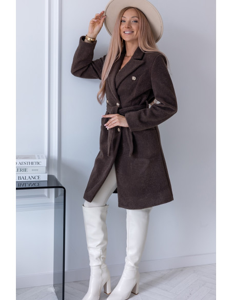 Płaszcz Lovely Brązowy