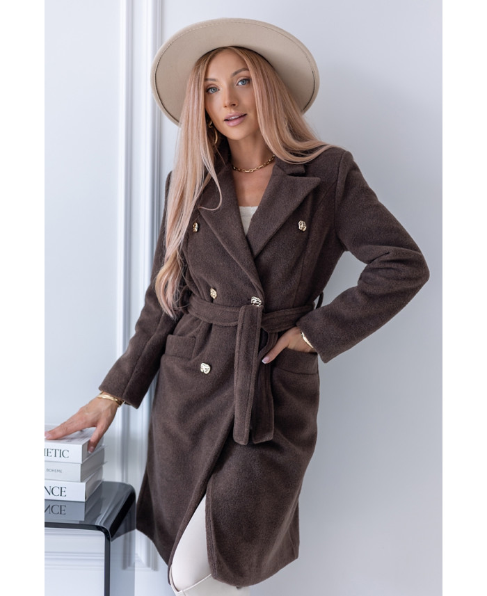 Płaszcz Lovely Brązowy