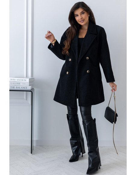 Płaszcz Gorge Czarny