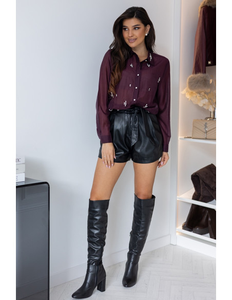 Koszula Ricca Bordowa