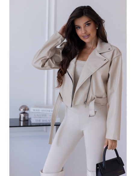 Kurtka Skay Somi Beżowa