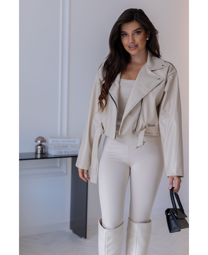 Kurtka Skay Somi Beżowa