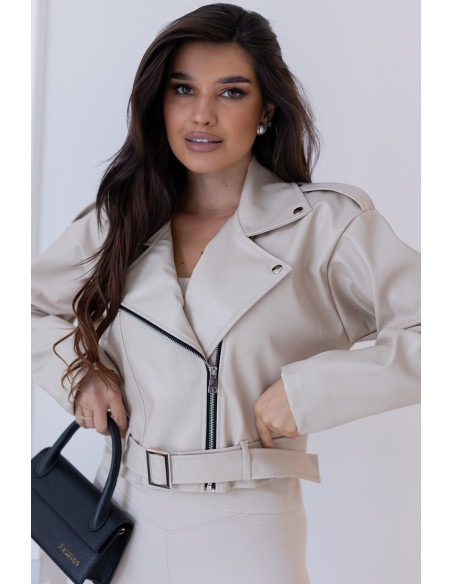 Kurtka Skay Somi Beżowa