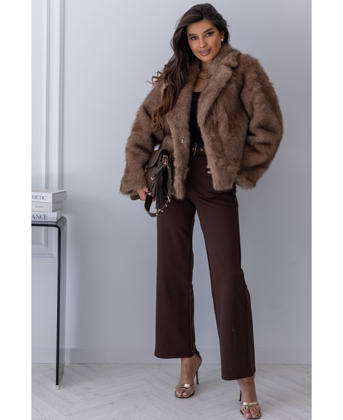 Spodnie Koma Brązowe