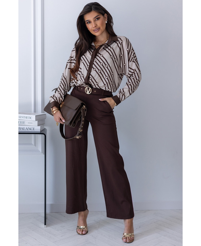 Spodnie Vote Brązowe