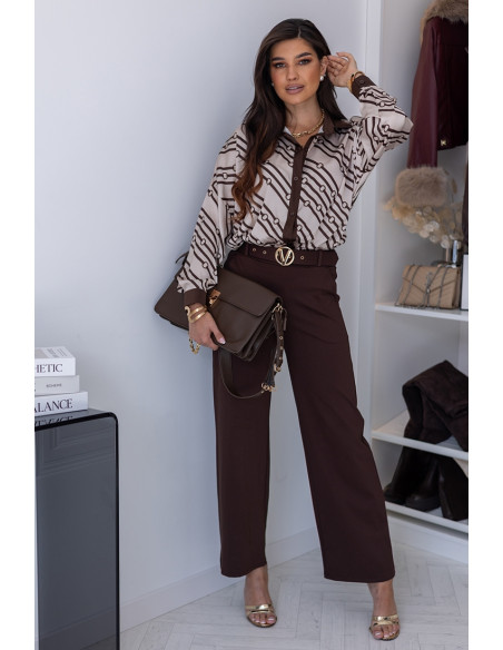 Spodnie Vote Brązowe