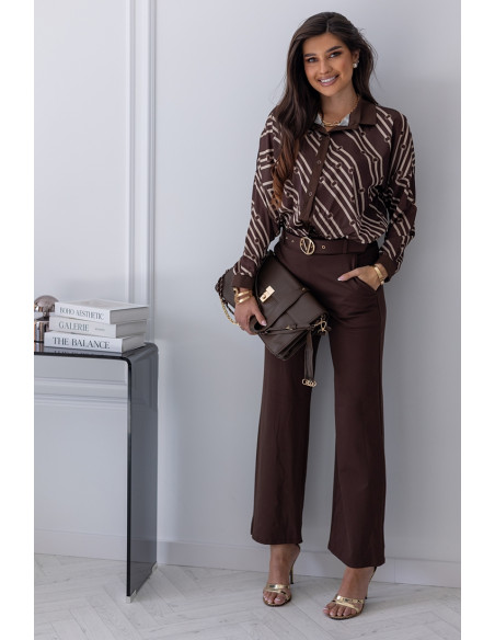 Spodnie Vote Brązowe