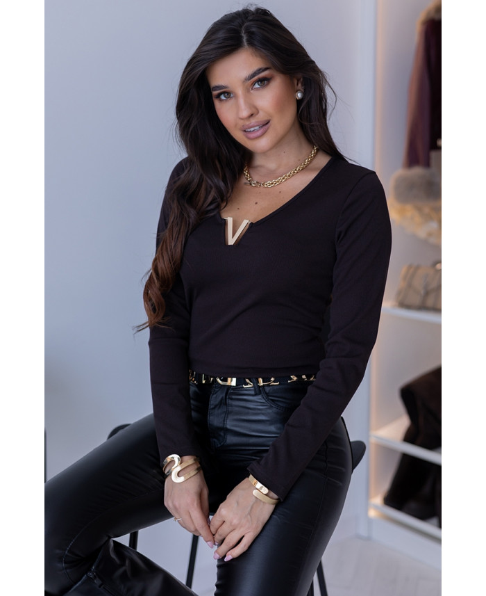 Bluzka Volle Brązowa