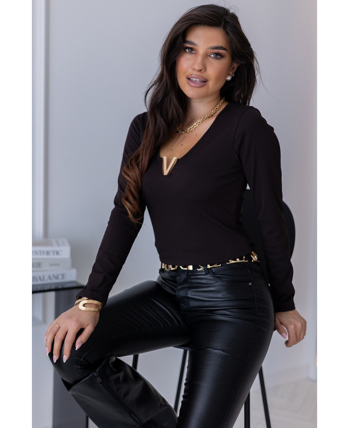 Bluzka Volle Brązowa