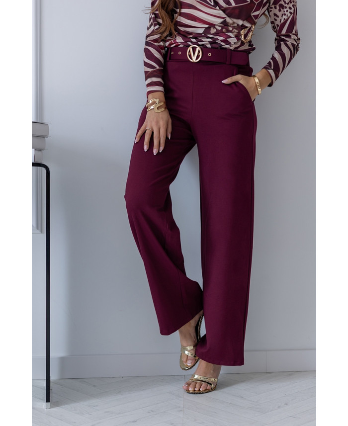 Spodnie Vote Bordowe