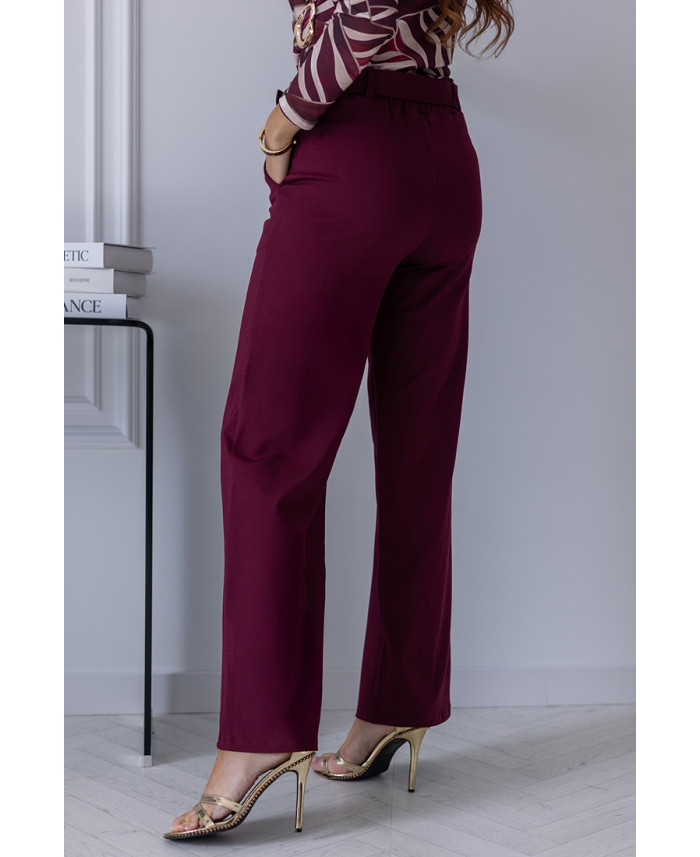 Spodnie Vote Bordowe