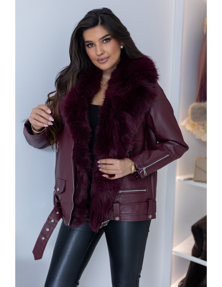 Kurtka Molla Bordowa