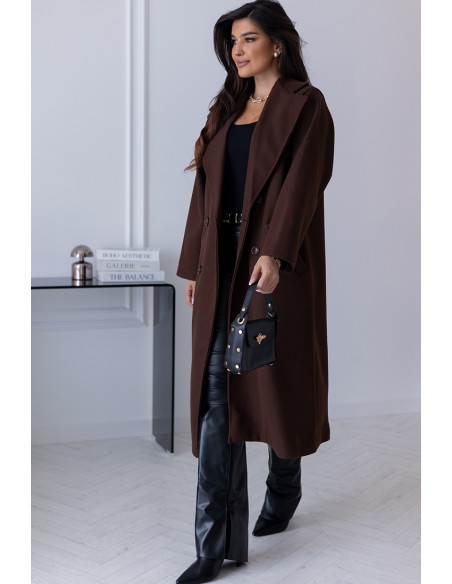 Płaszcz Gobby Brązowy