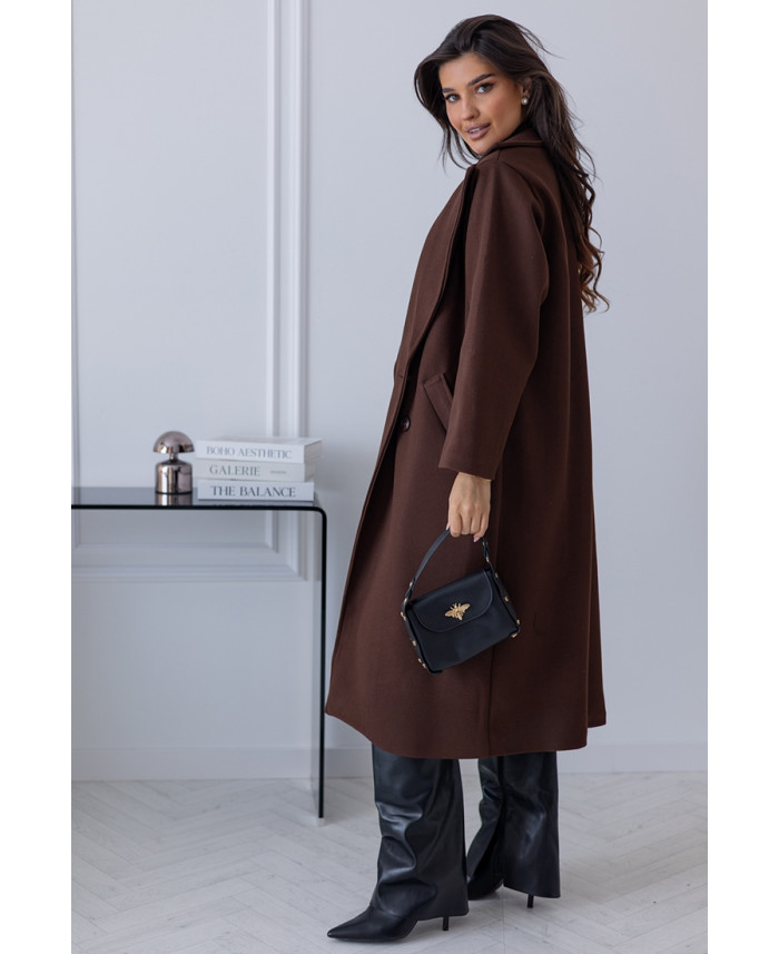 Płaszcz Gobby Brązowy