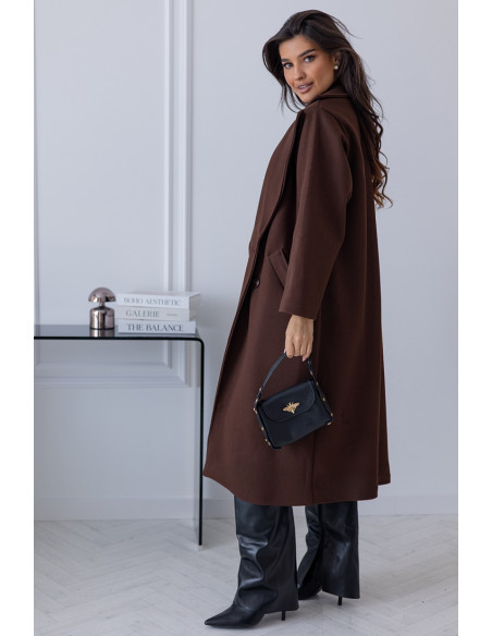 Płaszcz Gobby Brązowy