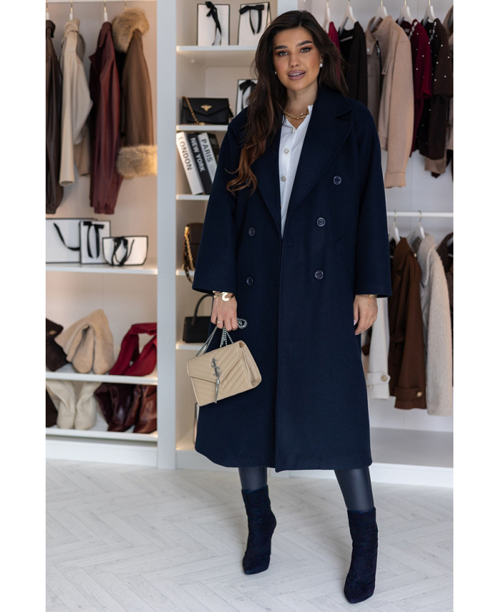 Płaszcz Gobby Granatowy