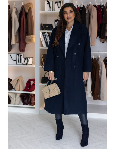 Płaszcz Gobby Granatowy