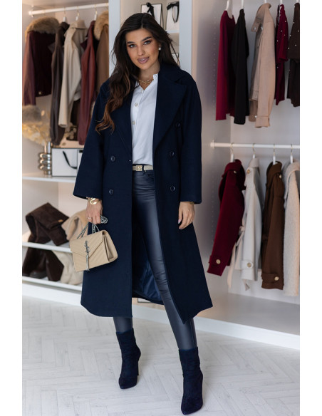 Płaszcz Gobby Granatowy